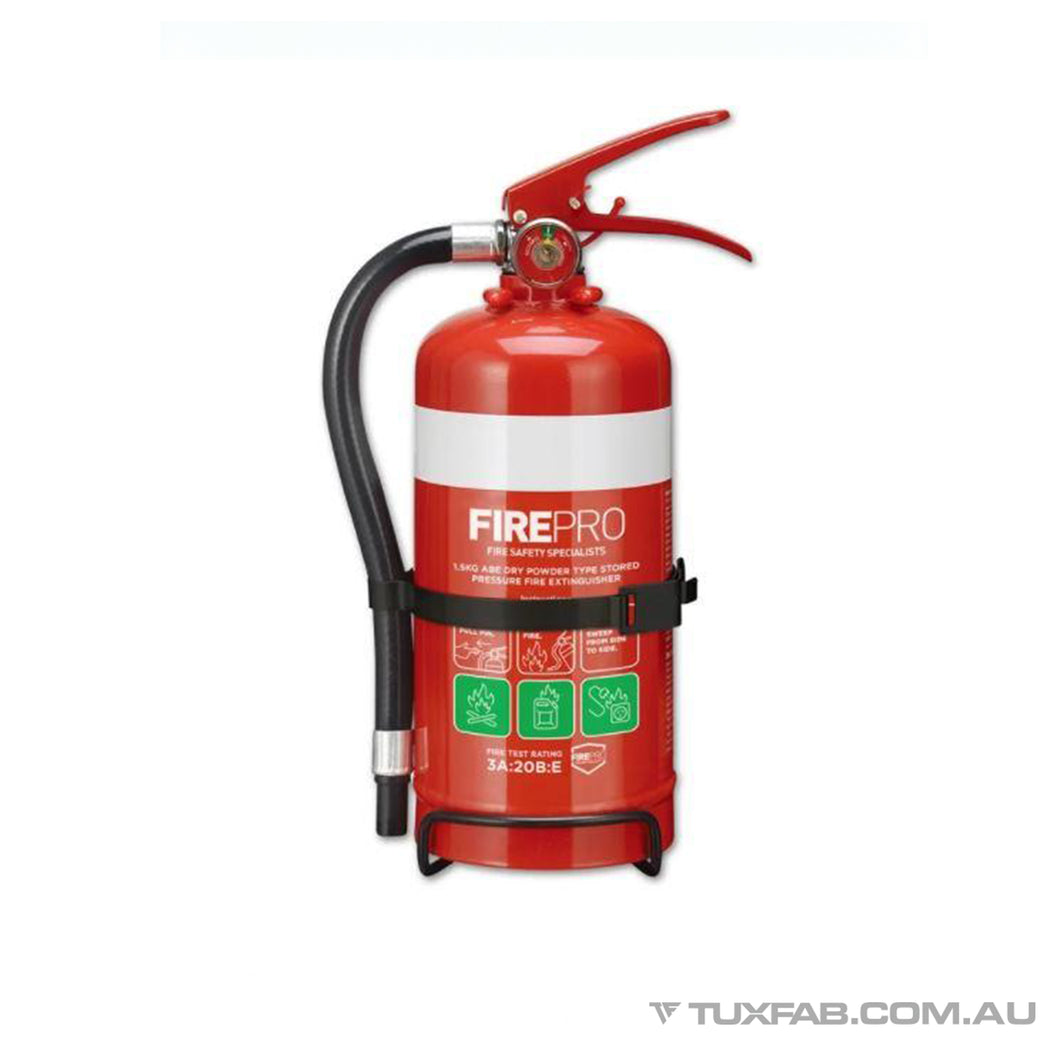 Fire Pro 1.5kg Dry Powder Fire Extinguisher