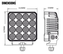 Load image into Gallery viewer, ROADVISION LED Work Light Square Flood Beam 10-30V
