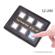 Load image into Gallery viewer, 6 Gang Touch Switch Panel-4x4 Ship Boat Yacht Marine 12v/24v

