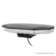 Load image into Gallery viewer, TUXFAB LOW PROFILE LED WARNING LIGHT BEACON-CLEAR CASING, AMBER STROBE
