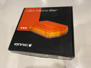 IONNIC Micro-bar 4 bolt LED Roof Beacon LSA 0110-AMBER