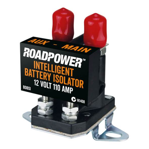 Roadpower Dual Battery Intelligent Isolator 12V 110A Slim Type